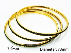 HY Jewelry Wholesale Stainless Steel 316L Bangle (Merger)-HY58B0131HHS