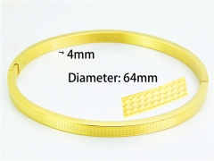 Stainless Steel 316L Bangle (Popular)-HY42B0079OL