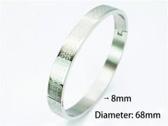 Stainless Steel 316L Bangle (Popular)-HY42B0022ML