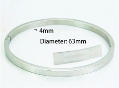 Stainless Steel 316L Bangle (Popular)-HY42B0086ML