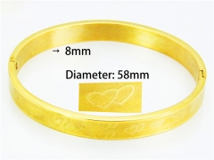 Stainless Steel 316L Bangle (Popular)-HY42B0008OL