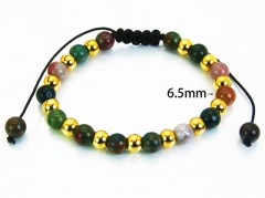 HY Wholesale Rosary Bracelets Stainless Steel 316L-HY76B1384MD