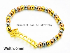 HY Wholesale Rosary Bracelets Stainless Steel 316L-HY76B0417MLR