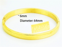 Stainless Steel 316L Bangle (Popular)-HY42B0072OL