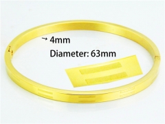 Stainless Steel 316L Bangle (Popular)-HY42B0084OL