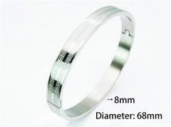 Stainless Steel 316L Bangle (Popular)-HY42B0019ML