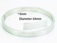 Stainless Steel 316L Bangle (Popular)-HY42B0064ML