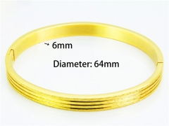 Stainless Steel 316L Bangle (Popular)-HY42B0031HJC