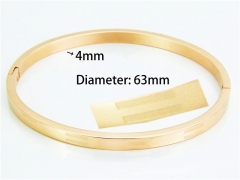 Stainless Steel 316L Bangle (Popular)-HY42B0085HFA