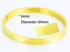 Stainless Steel 316L Bangle (Popular)-HY42B0063OL