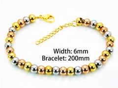 HY Wholesale Rosary Bracelets Stainless Steel 316L-HY76B0419MZ