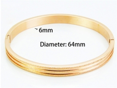 Stainless Steel 316L Bangle (Popular)-HY42B0038HKL