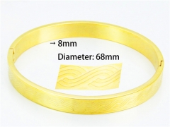 Stainless Steel 316L Bangle (Popular)-HY42B0004OL