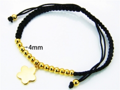 HY Wholesale Stainless Steel 316L Bracelets (18K-Gold Color)-HY81B0054HHZ