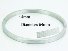 Stainless Steel 316L Bangle (Popular)-HY42B0078ML