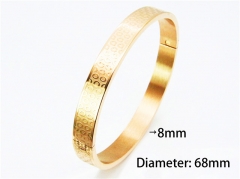 Stainless Steel 316L Bangle (Popular)-HY42B0023HRT