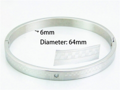 Stainless Steel 316L Bangle (Popular)-HY42B0039HHR