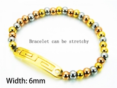 HY Wholesale Rosary Bracelets Stainless Steel 316L-HY76B0401MLS