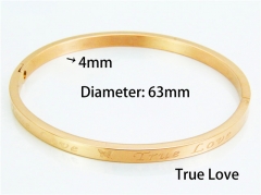 Stainless Steel 316L Bangle (Popular)-HY42B0094HFA