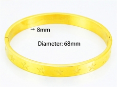 Stainless Steel 316L Bangle (Popular)-HY42B0003OL