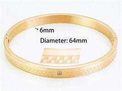 Stainless Steel 316L Bangle (Popular)-HY42B0041HKL