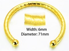 Stainless Steel 316L Bangle (Popular)-HY58B0151OG