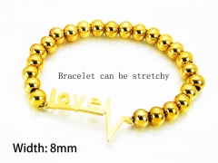 HY Wholesale Rosary Bracelets Stainless Steel 316L-HY76B0461MLE