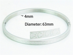 Stainless Steel 316L Bangle (Popular)-HY42B0082ML