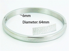 Stainless Steel 316L Bangle (Popular)-HY42B0073ML