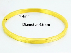 Stainless Steel 316L Bangle (Popular)-HY42B0087OL