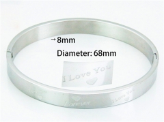 Stainless Steel 316L Bangle (Popular)-HY42B0012ML