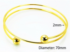 HY Jewelry Wholesale Stainless Steel 316L Bangle (PDA Style))-HY81B0144HHC