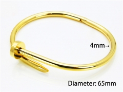 Stainless Steel 316L Bangle (Popular)-HY81B0076HHZ