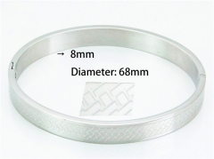 Stainless Steel 316L Bangle (Popular)-HY42B0002ML