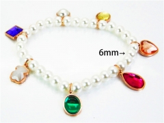 Stainless Steel 316L Bracelets (Colorful)-HY90B0217IEE