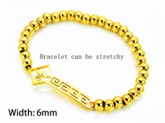 HY Wholesale Rosary Bracelets Stainless Steel 316L-HY76B0415MLE