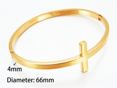 Stainless Steel 316L Bangle (Popular)-HY58B0189HMS