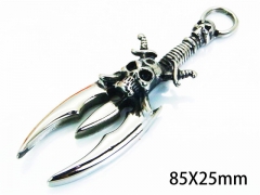 HY Jewelry Wholesale Pendants (Skull Style)-HY22P0677HIC