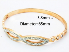 HY Wholesale Bangle (Crystal)-HY14B0598ICA