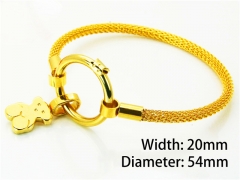 HY Wholesale Bangle (Steel Wire)-HY64B0677IIR