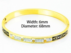 HY Wholesale Bangle (Crystal)-HY80B0722HNR