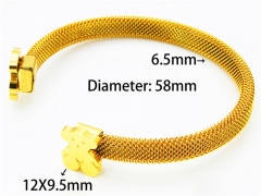 HY Wholesale Bangle (Steel Wire)-HY64B0189HLZ