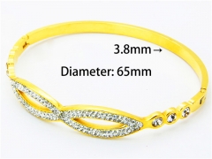 HY Wholesale Bangle (Crystal)-HY14B0597ITA