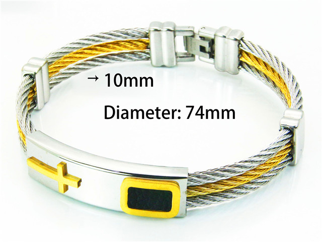 HY Wholesale Bangle (Steel Wire)-HY08B0173HMC