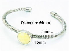 HY Wholesale Bangle (Steel Wire)-HY64B1234HAA