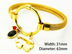 HY Wholesale Bangle (Steel Wire)-HY64B0681INB