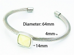 HY Wholesale Bangle (Steel Wire)-HY64B1230HUU