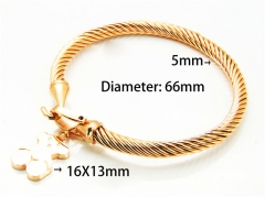 HY Wholesale Bangle (Steel Wire)-HY64B0986IKF