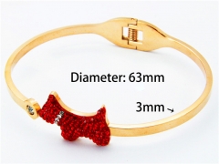 HY Wholesale Bangle (Crystal)-HY14B0584HOL