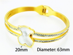 HY Wholesale Bangle (Natural shell)-HY64B0317IMZ